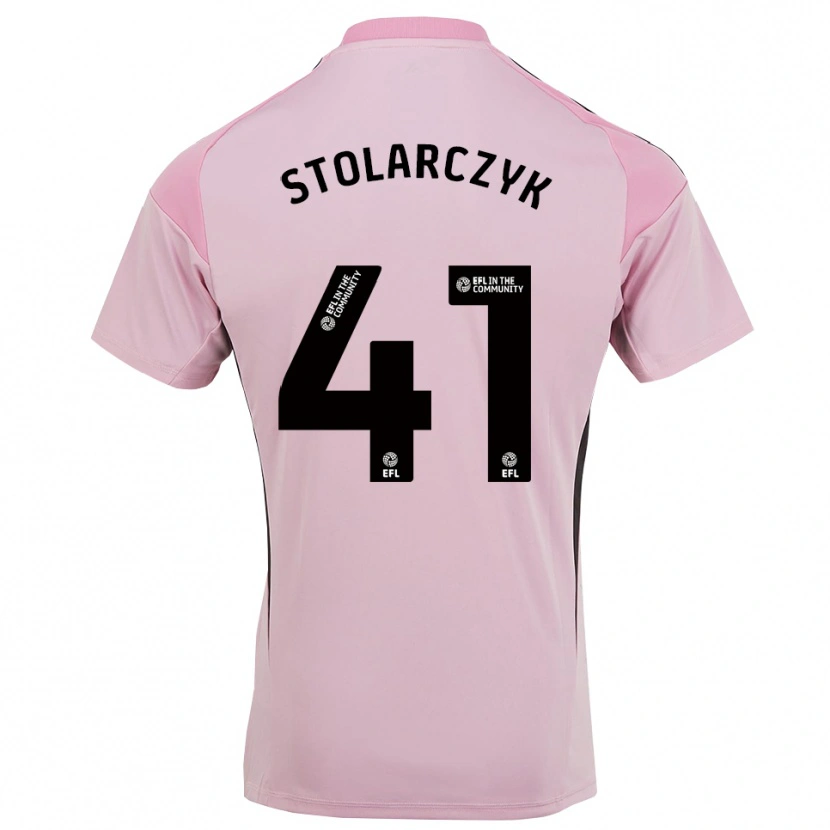 Danxen Kinder Jakub Stolarczyk #41 Trikot Kirschblütenrosa Torwarttrikot 2025/26 Schweiz