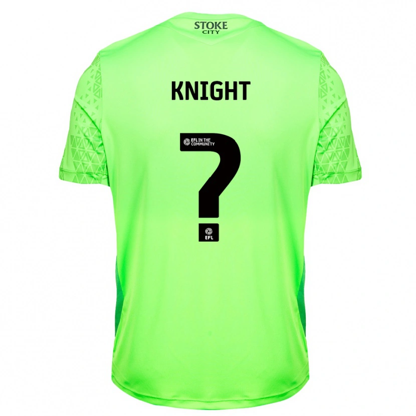 Danxen Kinder Lucas Knight #0 Trikot Grün Schwarz Torwarttrikot 2025/26 Schweiz