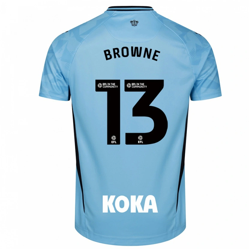 Danxen Kinder Roraigh Browne #13 Trikot Hellhimmelblau Torwarttrikot 2025/26 Schweiz