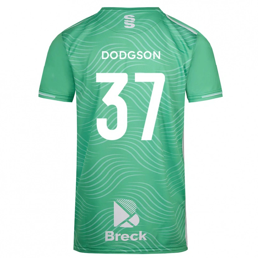Danxen Kinder Ewan Dodgson #37 Trikot Mittel Türkis Torwarttrikot 2025/26 Schweiz