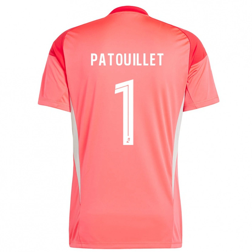 Danxen Kinder Mathieu Patouillet #1 Trikot Hellorange Torwarttrikot 2025/26 Schweiz