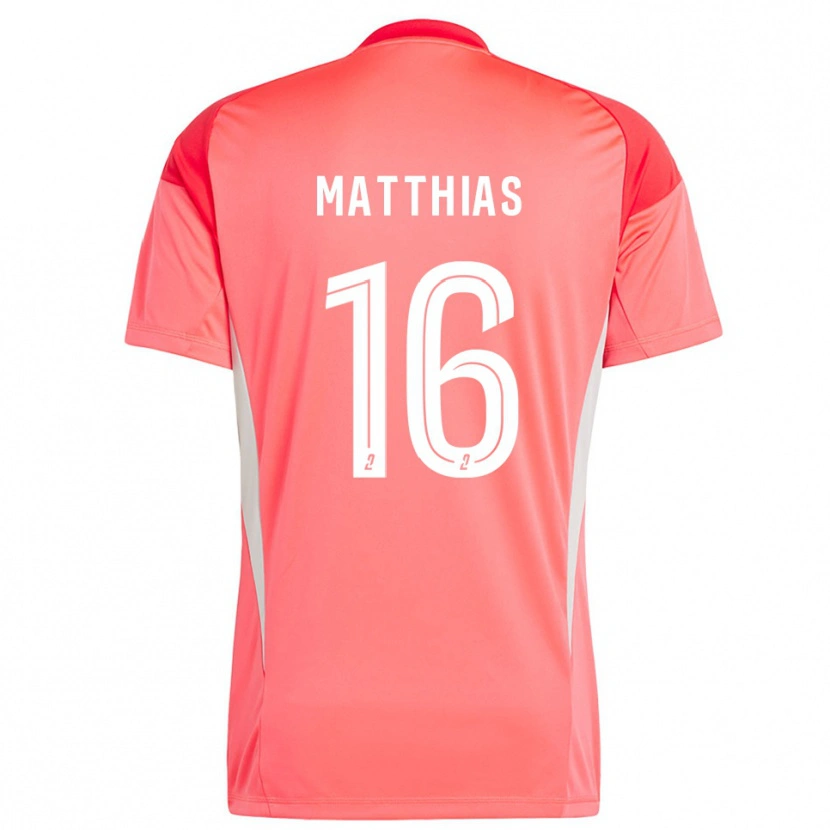 Danxen Kinder Matthias da Silva #16 Trikot Hellorange Torwarttrikot 2025/26 Schweiz