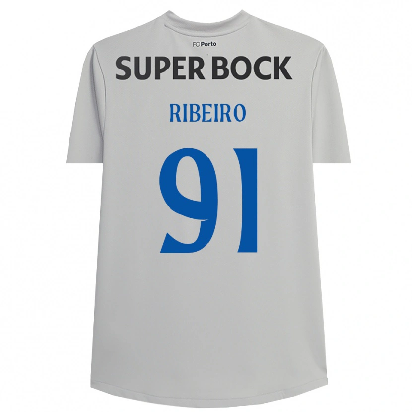 Danxen Kinder Gonçalo Ribeiro #91 Trikot Hellgrau Schwarz Torwarttrikot 2025/26 Schweiz