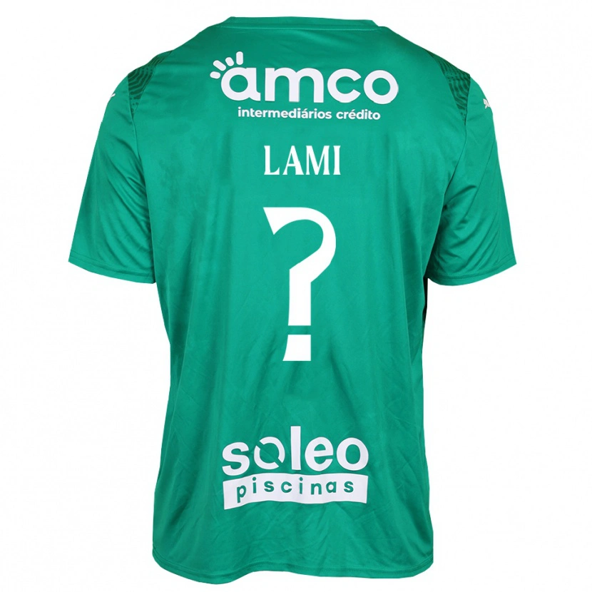 Danxen Kinder Dário Lami #0 Trikot Grün Weiß Torwarttrikot 2025/26 Schweiz