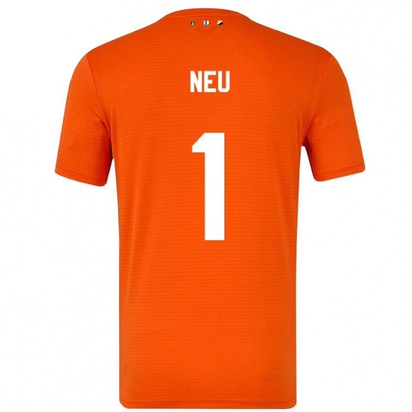 Danxen Kinder Luca Neu #1 Trikot Orange Schwarz Torwarttrikot 2025/26 Schweiz