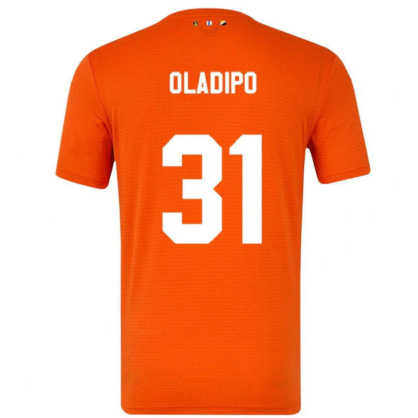 Danxen Kinder Laolu Oladipo #31 Trikot Orange Schwarz Torwarttrikot 2025/26 Schweiz