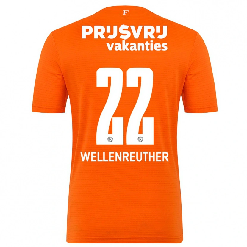 Danxen Kinder Timon Wellenreuther #22 Trikot Orange Schwarz Torwarttrikot 2025/26 Schweiz