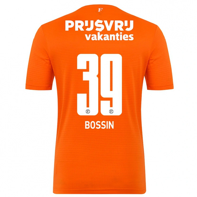 Danxen Kinder Liam Bossin #39 Trikot Orange Schwarz Torwarttrikot 2025/26 Schweiz