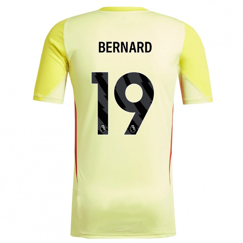 Danxen Kinder DJ Bernard #19 Trikot Gelb Rot Torwarttrikot 2025/26 Schweiz