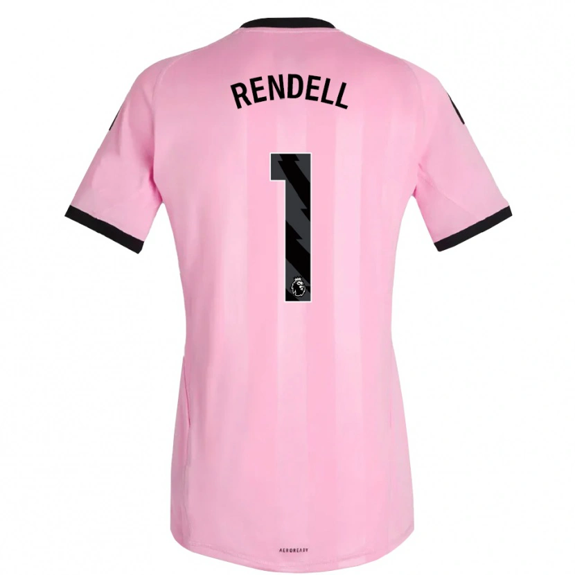 Danxen Kinder Kayla Rendell #1 Trikot Rosa Schwarz Torwarttrikot 2025/26 Schweiz