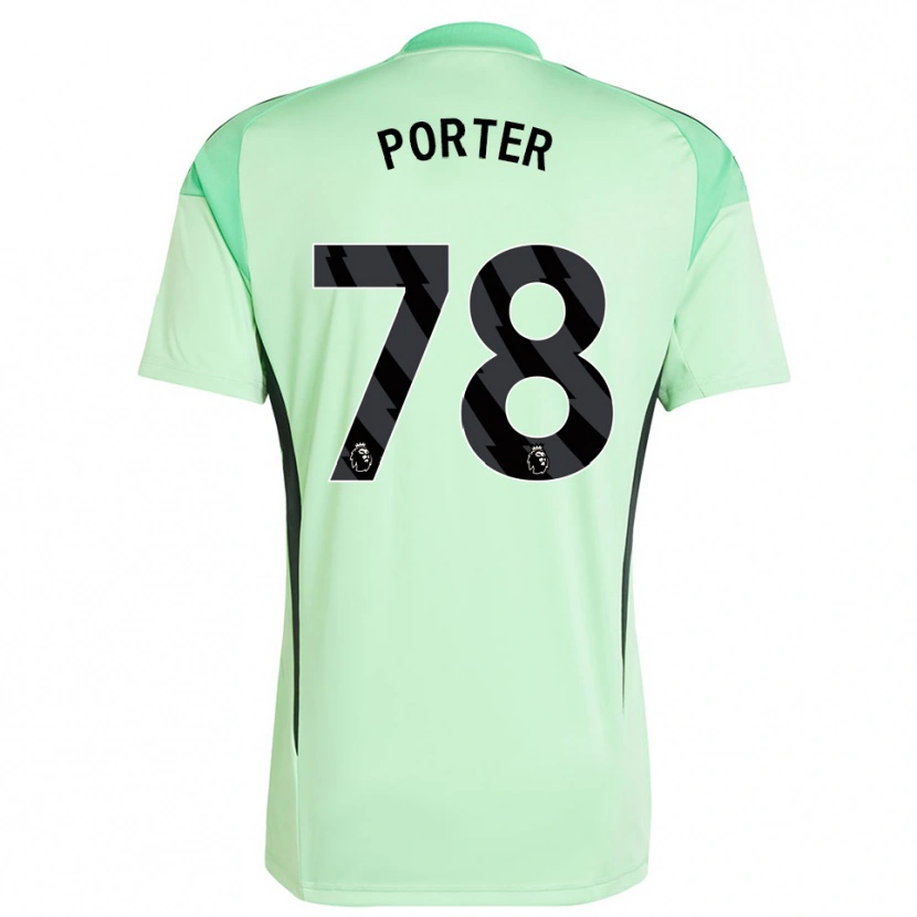 Danxen Kinder Jack Porter #78 Trikot Hellgrün Schwarz Torwarttrikot 2025/26 Schweiz