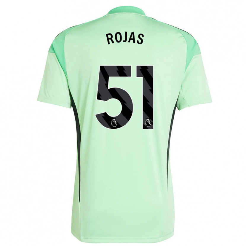 Danxen Kinder Alexéi Rojas #51 Trikot Hellgrün Schwarz Torwarttrikot 2025/26 Schweiz