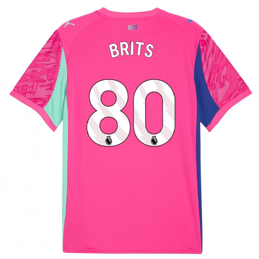 Danxen Kinder Spike Brits #80 Trikot Rosenrosa Torwarttrikot 2025/26 Schweiz
