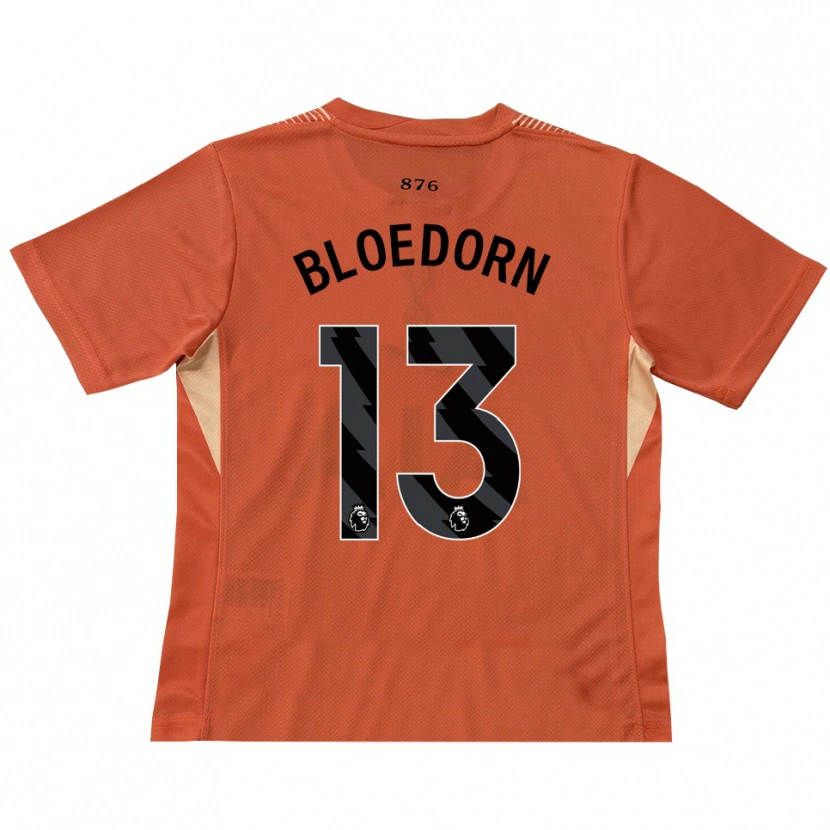 Danxen Kinder Carey Bloedorn #13 Trikot Orange Schwarz Torwarttrikot 2025/26 Schweiz