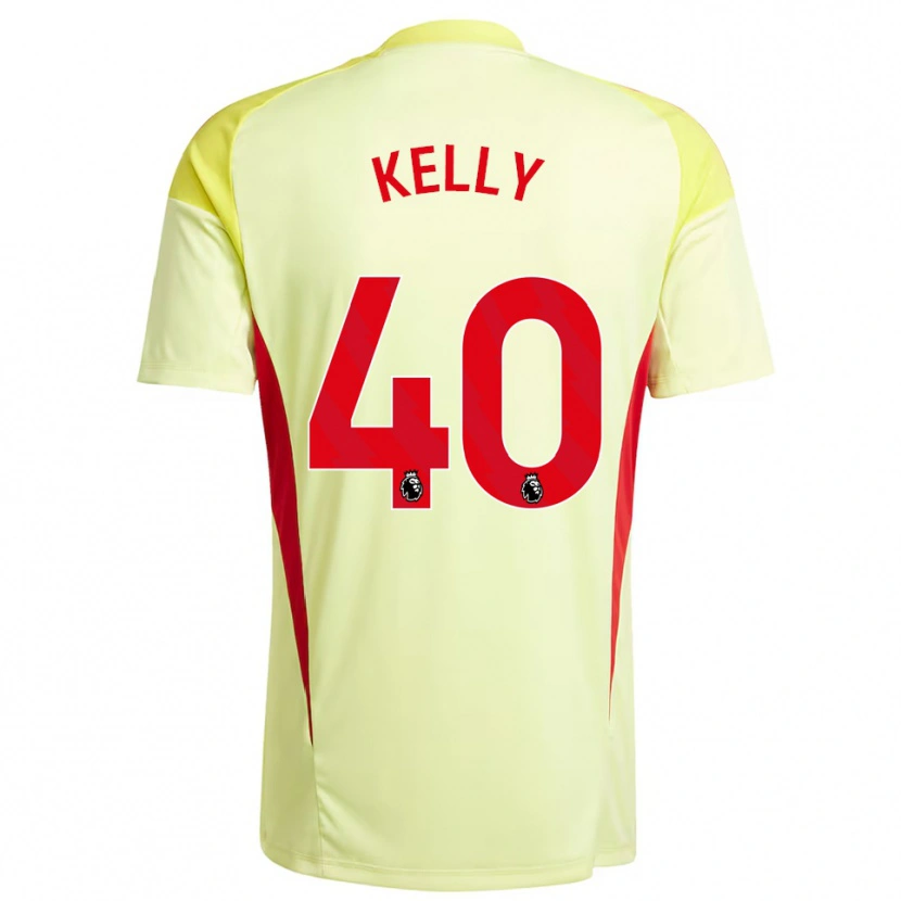 Danxen Kinder Soffia Kelly #40 Trikot Hellgelb Torwarttrikot 2025/26 Schweiz