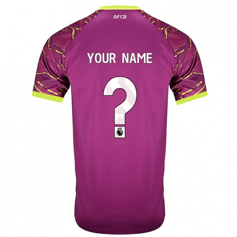 Danxen Kinder AFC Bournemouth Trikot Dunkles Magenta Torwarttrikot 2025/26 Schweiz
