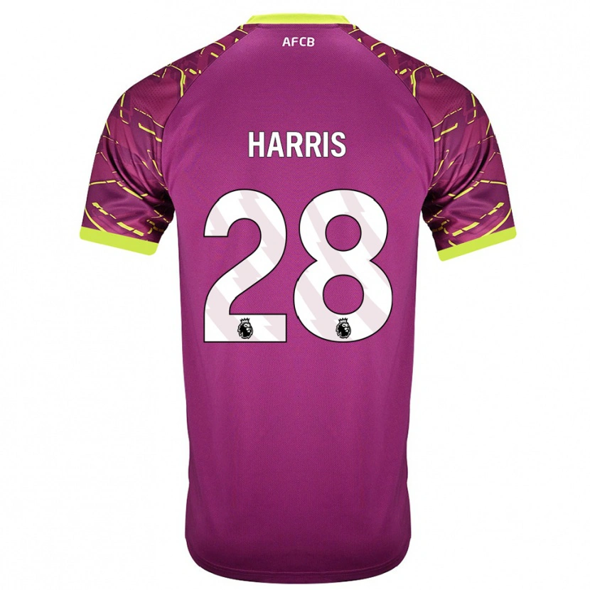 Danxen Kinder Charlotte Harris #28 Trikot Dunkles Magenta Torwarttrikot 2025/26 Schweiz