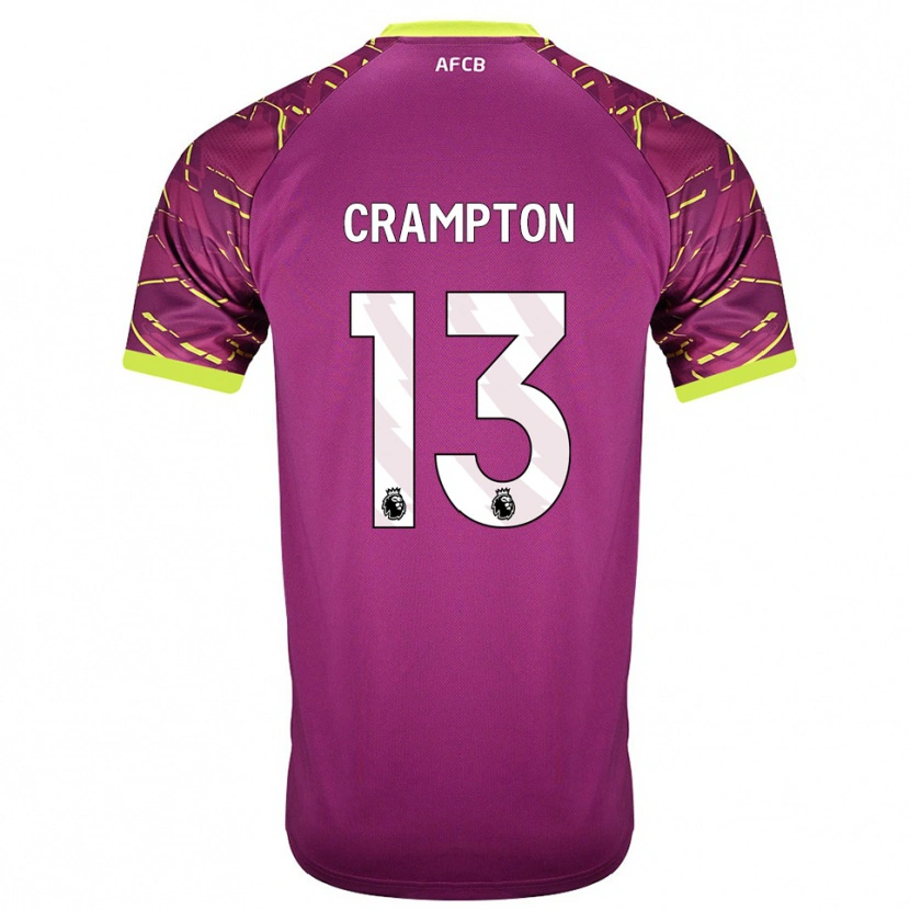 Danxen Kinder Kai Crampton #13 Trikot Dunkles Magenta Torwarttrikot 2025/26 Schweiz