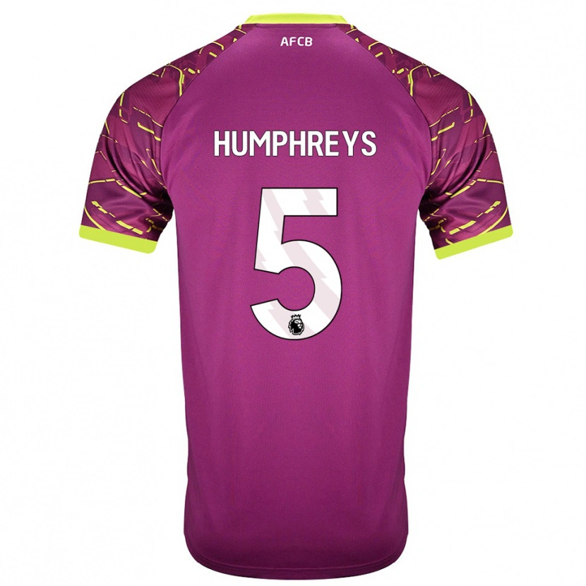 Danxen Kinder Holly Humphreys #5 Trikot Dunkles Magenta Torwarttrikot 2025/26 Schweiz