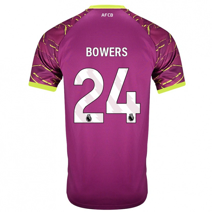 Danxen Kinder Kelci Bowers #24 Trikot Dunkles Magenta Torwarttrikot 2025/26 Schweiz