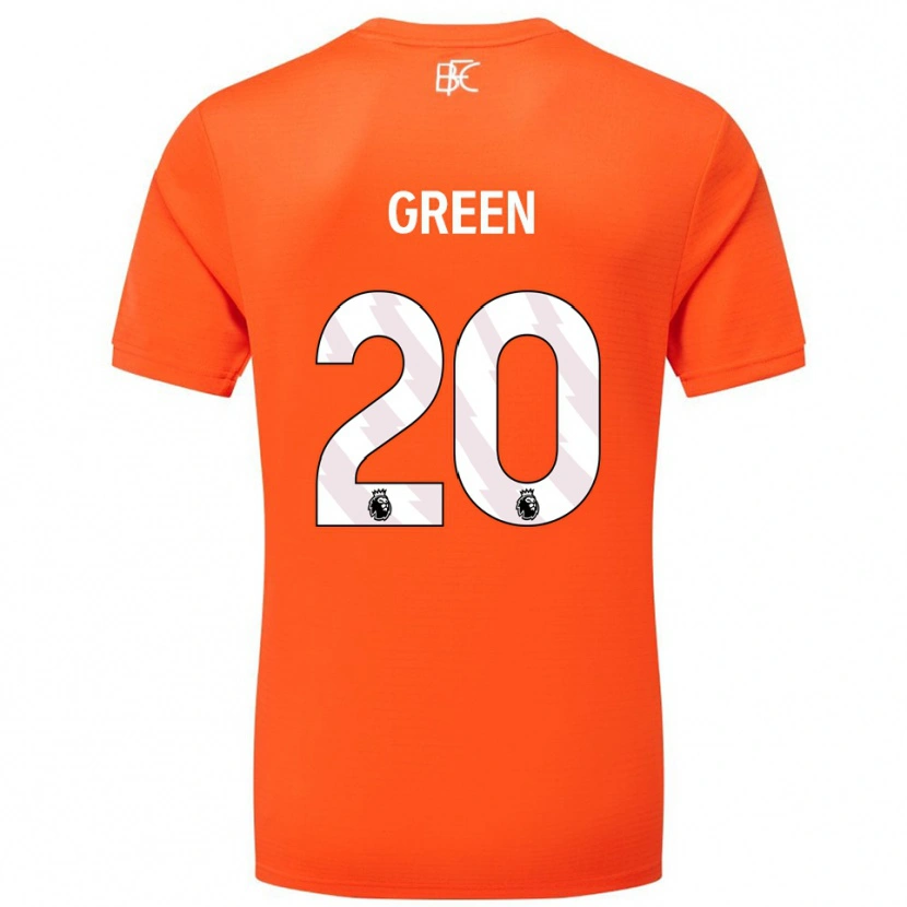 Danxen Kinder Etienne Green #20 Trikot Orange Weiß Torwarttrikot 2025/26 Schweiz