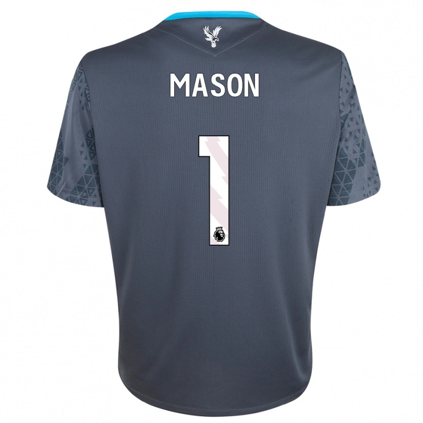 Danxen Kinder Jack Mason #1 Trikot Dunkelgrau Weiß Torwarttrikot 2025/26 Schweiz