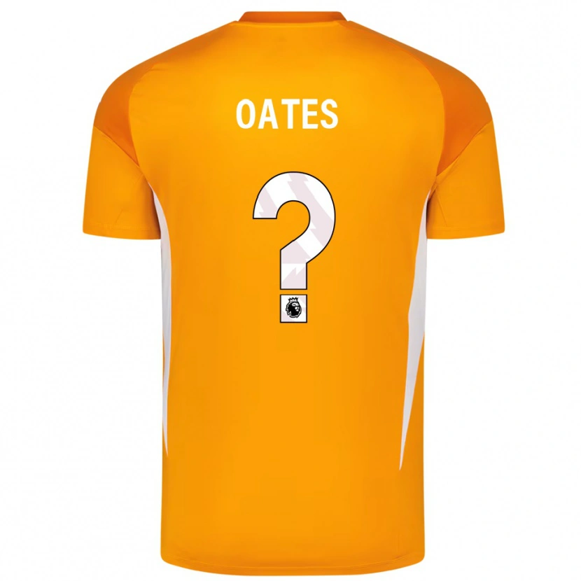 Danxen Kinder Charlotte Oates #0 Trikot Orange Weiß Torwarttrikot 2025/26 Schweiz
