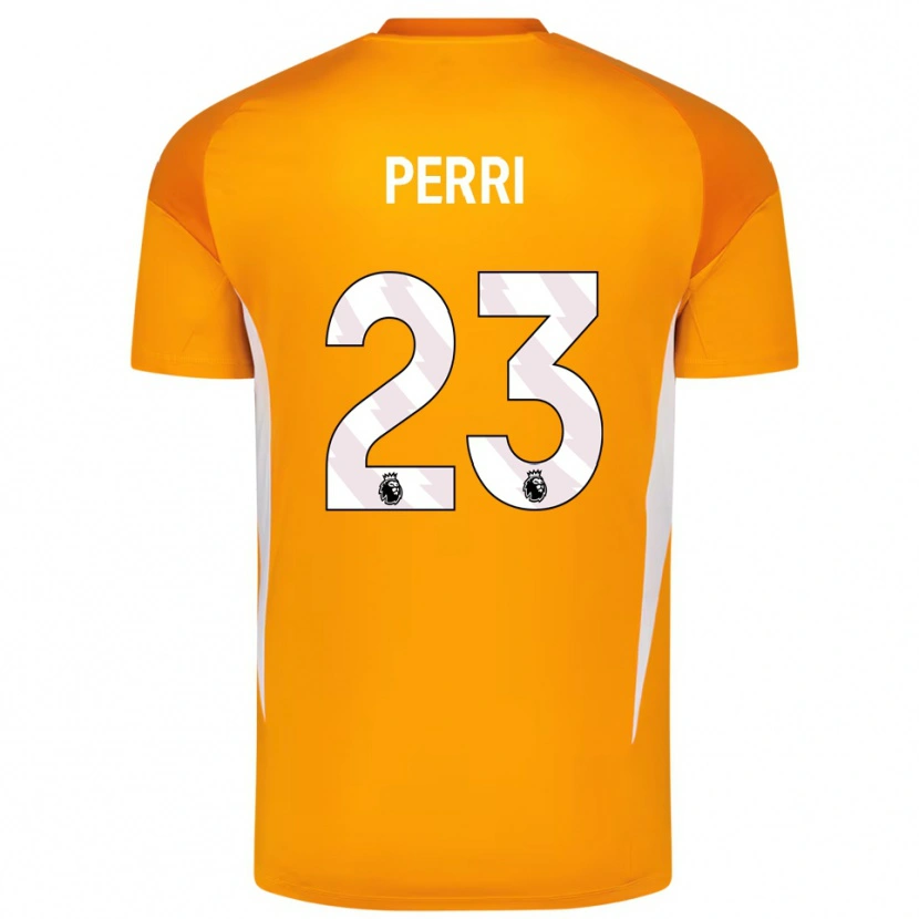 Danxen Kinder Lucas Perri #23 Trikot Orange Weiß Torwarttrikot 2025/26 Schweiz