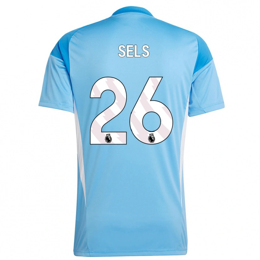 Danxen Kinder Matz Sels #26 Trikot Blau Weiß Torwarttrikot 2025/26 Schweiz