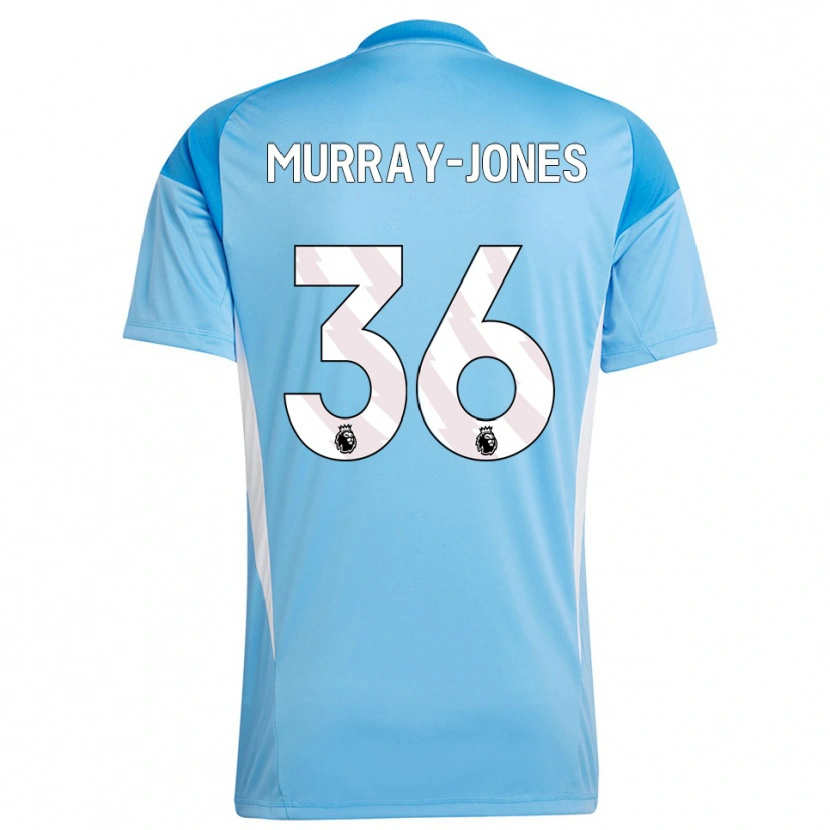 Danxen Kinder George Murray-Jones #36 Trikot Blau Weiß Torwarttrikot 2025/26 Schweiz