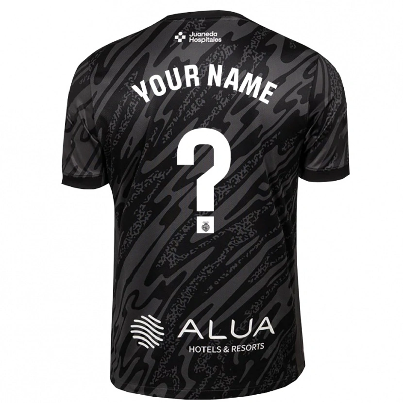 Danxen Kinder RCD Mallorca Trikot Dunkelgrau Schwarz Torwarttrikot 2025/26 Schweiz
