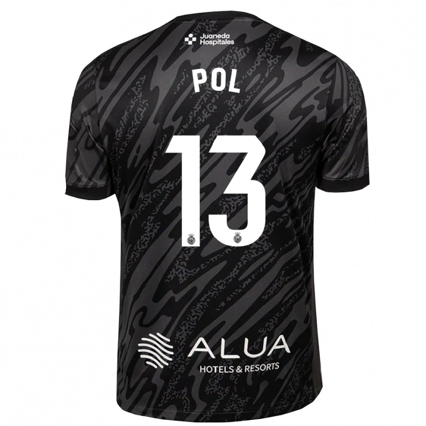 Danxen Kinder Joan Pol #13 Trikot Dunkelgrau Schwarz Torwarttrikot 2025/26 Schweiz