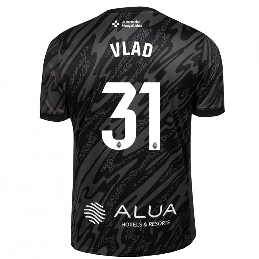 Danxen Kinder Rares Vlad #31 Trikot Dunkelgrau Schwarz Torwarttrikot 2025/26 Schweiz