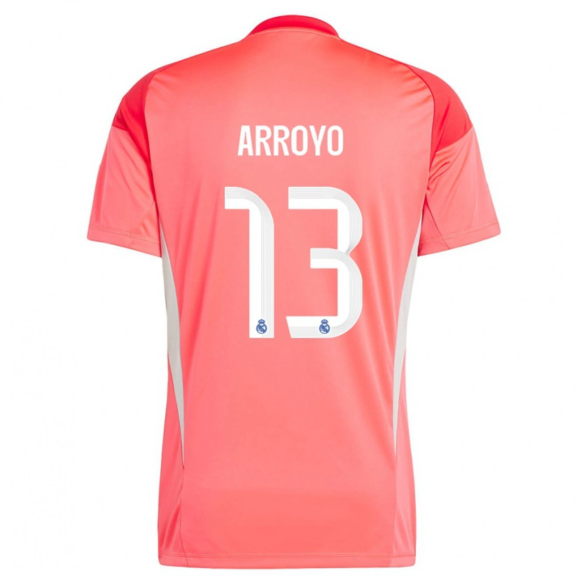 Danxen Kinder Diego Arroyo #13 Trikot Orange Rot Weiß Torwarttrikot 2025/26 Schweiz