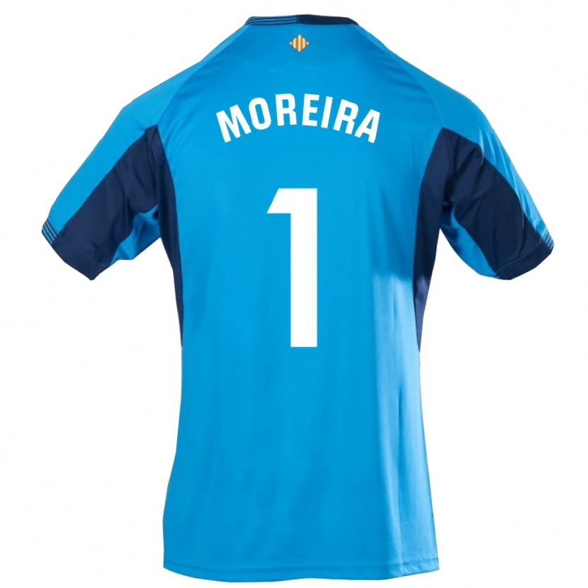 Danxen Kinder Yago Moreira #1 Trikot Blau Weiß Torwarttrikot 2025/26 Schweiz