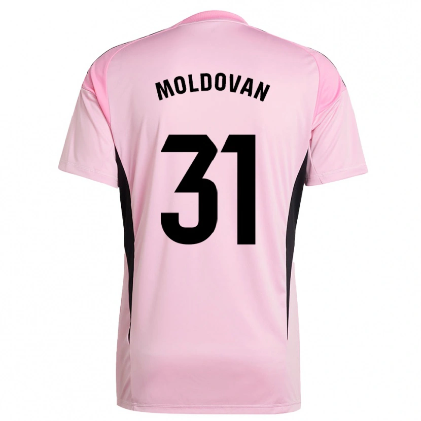 Danxen Kinder Horațiu Moldovan #31 Trikot Pink Schwarz Torwarttrikot 2025/26 Schweiz