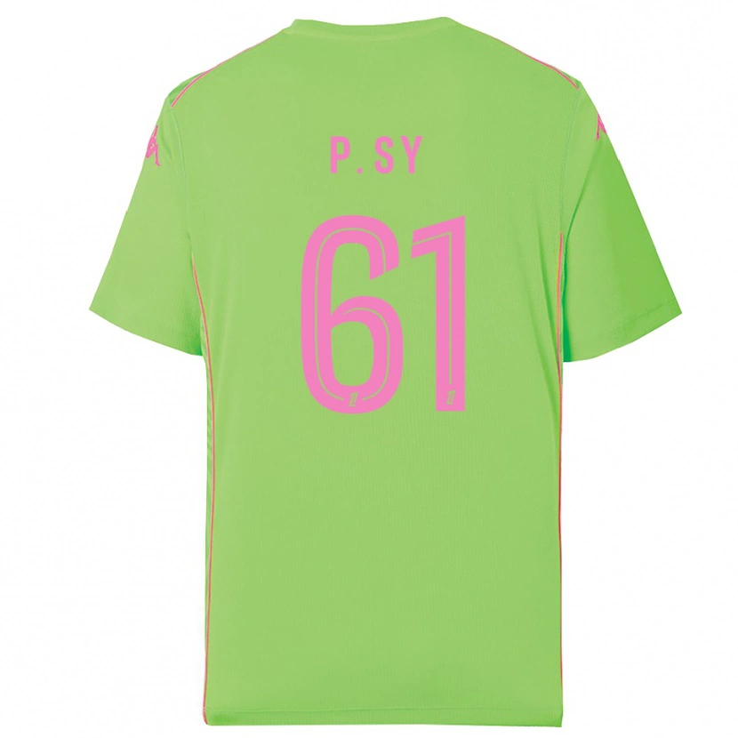 Danxen Kinder Pape Sy #61 Trikot Blassgrün Torwarttrikot 2025/26 Schweiz
