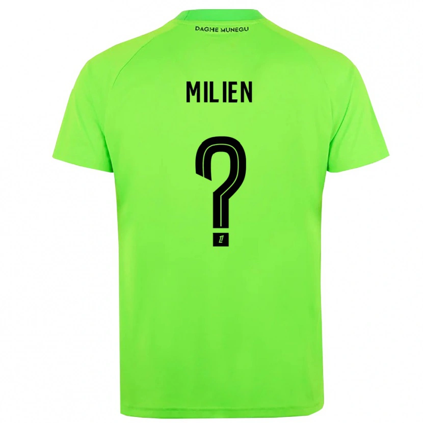 Danxen Kinder Kenley Milien #0 Trikot Grün Schwarz Torwarttrikot 2025/26 Schweiz