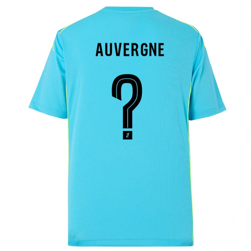 Danxen Kinder Dorian Auvergne #0 Trikot Himmelblau Schwarz Torwarttrikot 2025/26 Schweiz