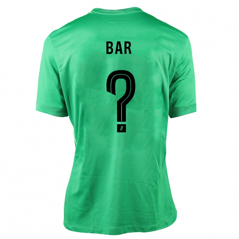 Danxen Kinder Arthur Bar #0 Trikot Grün Schwarz Torwarttrikot 2025/26 Schweiz