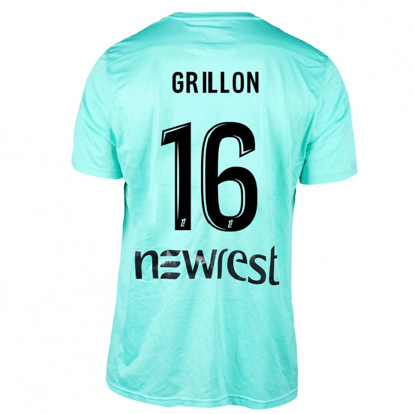Danxen Kinder Gaëlle Grillon #16 Trikot Aqua Schwarz Torwarttrikot 2025/26 Schweiz