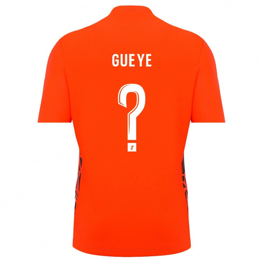 Danxen Kinder Khady Gueye #0 Trikot Orange-Weiß Torwarttrikot 2025/26 Schweiz