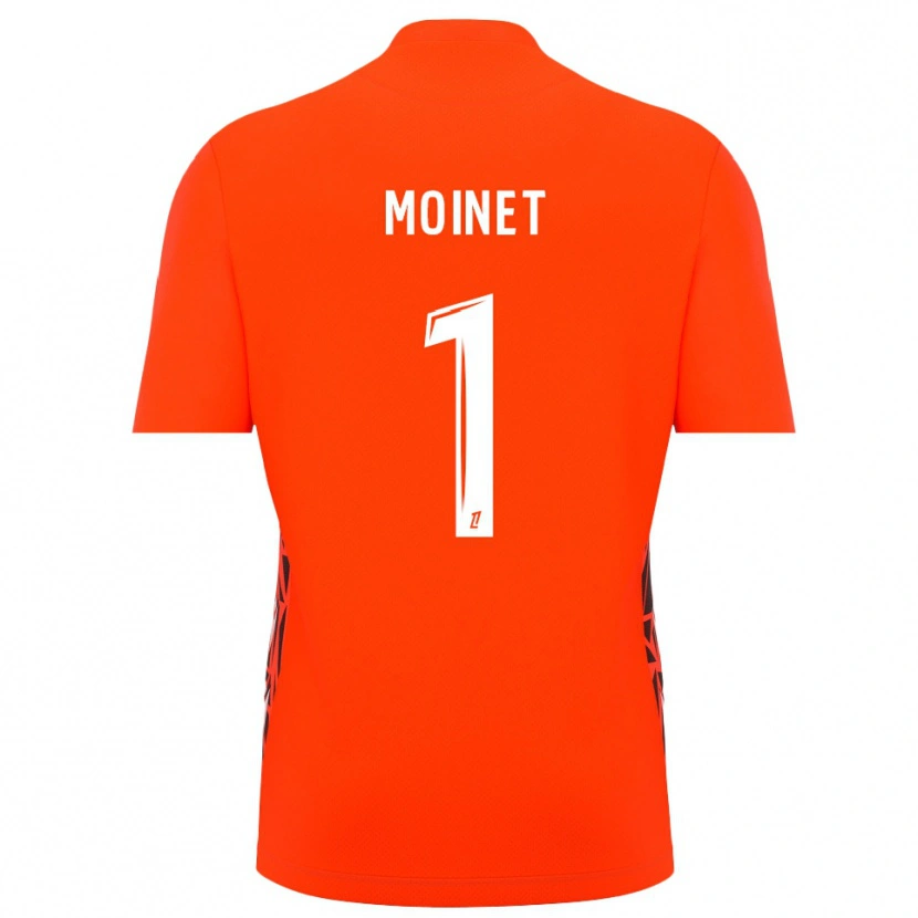 Danxen Kinder Victor Moinet #1 Trikot Orange-Weiß Torwarttrikot 2025/26 Schweiz