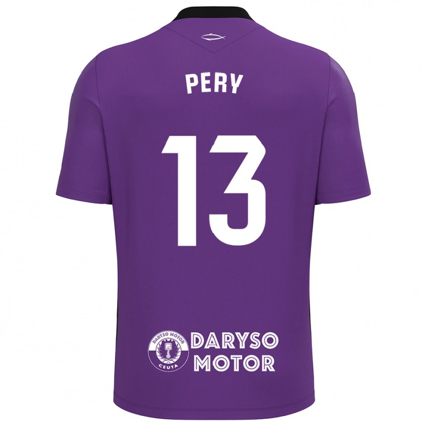 Danxen Kinder Pery #13 Trikot Violett Weiß Torwarttrikot 2025/26 Schweiz