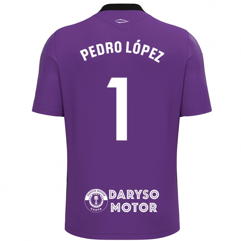 Danxen Kinder Pedro López #1 Trikot Violett Weiß Torwarttrikot 2025/26 Schweiz