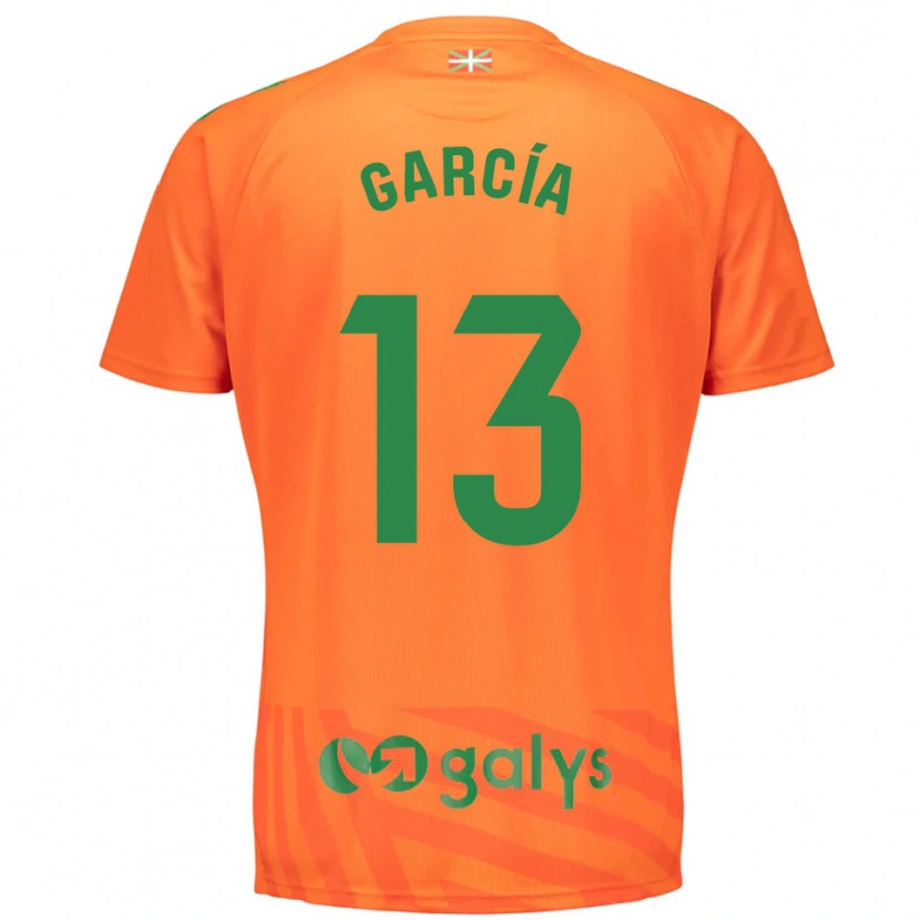 Danxen Kinder Jon García #13 Trikot Orange Grün Torwarttrikot 2025/26 Schweiz