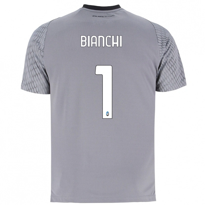 Danxen Kinder Mattia Bianchi #1 Trikot Grau Blau Rot Torwarttrikot 2025/26 Schweiz