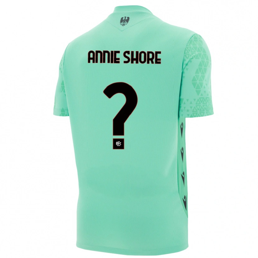 Danxen Kinder Margot Annie Shore #0 Trikot Mint Blau Schwarz Torwarttrikot 2025/26 Schweiz