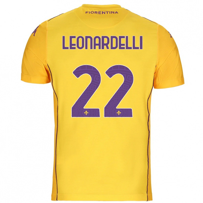 Danxen Kinder Pietro Leonardelli #22 Trikot Orange Gelb Lila Torwarttrikot 2025/26 Schweiz