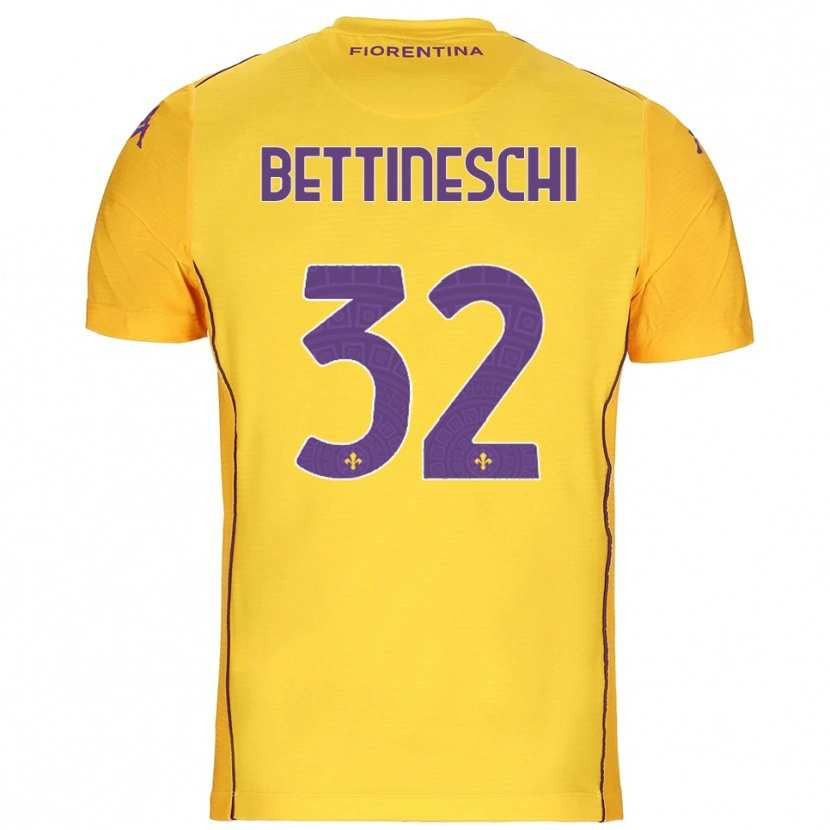 Danxen Kinder Giorgia Bettineschi #32 Trikot Orange Gelb Lila Torwarttrikot 2025/26 Schweiz